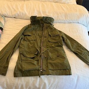 J. crew Olive Green Utility Jacket